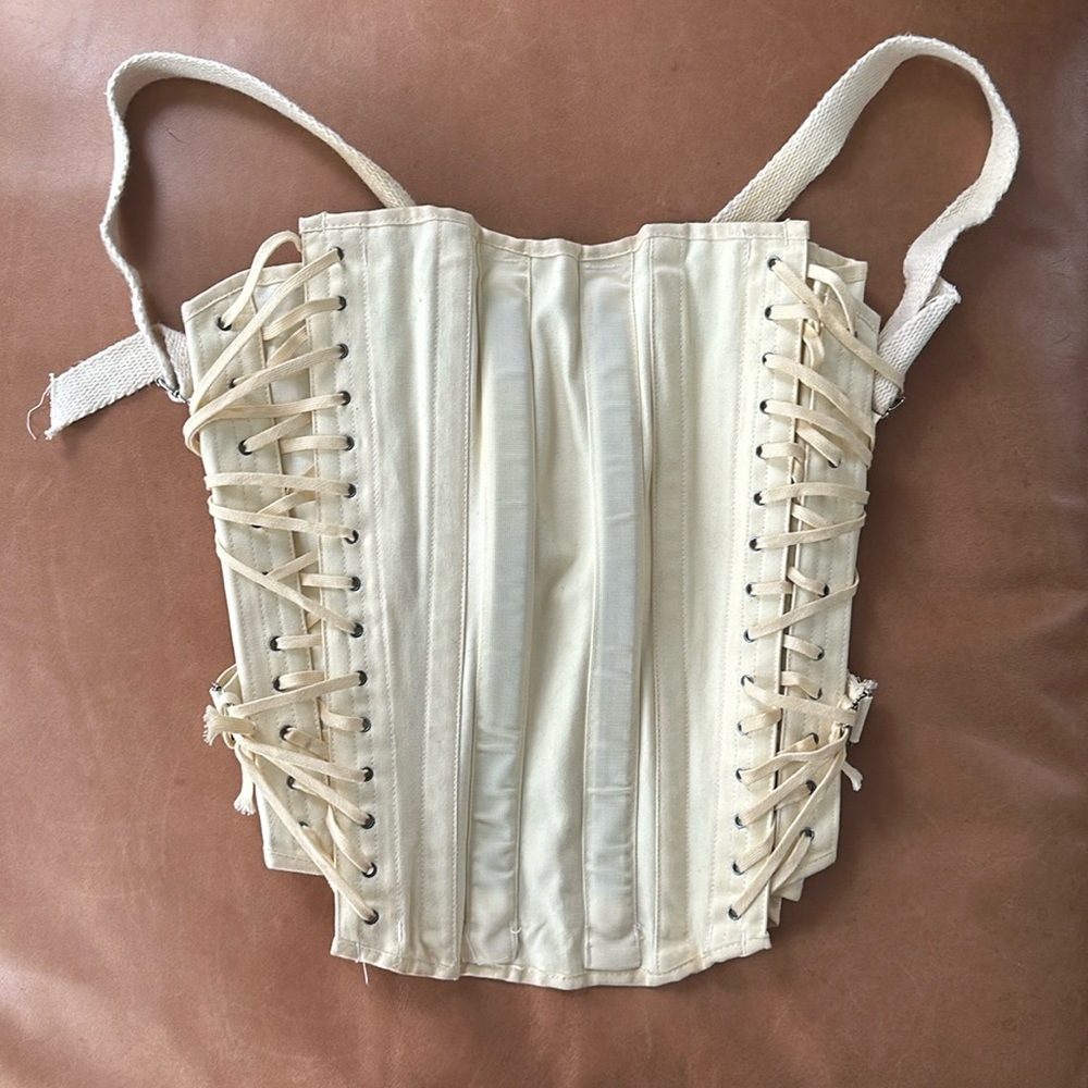 Vintage 1950’s Camp Lace-Up Corset